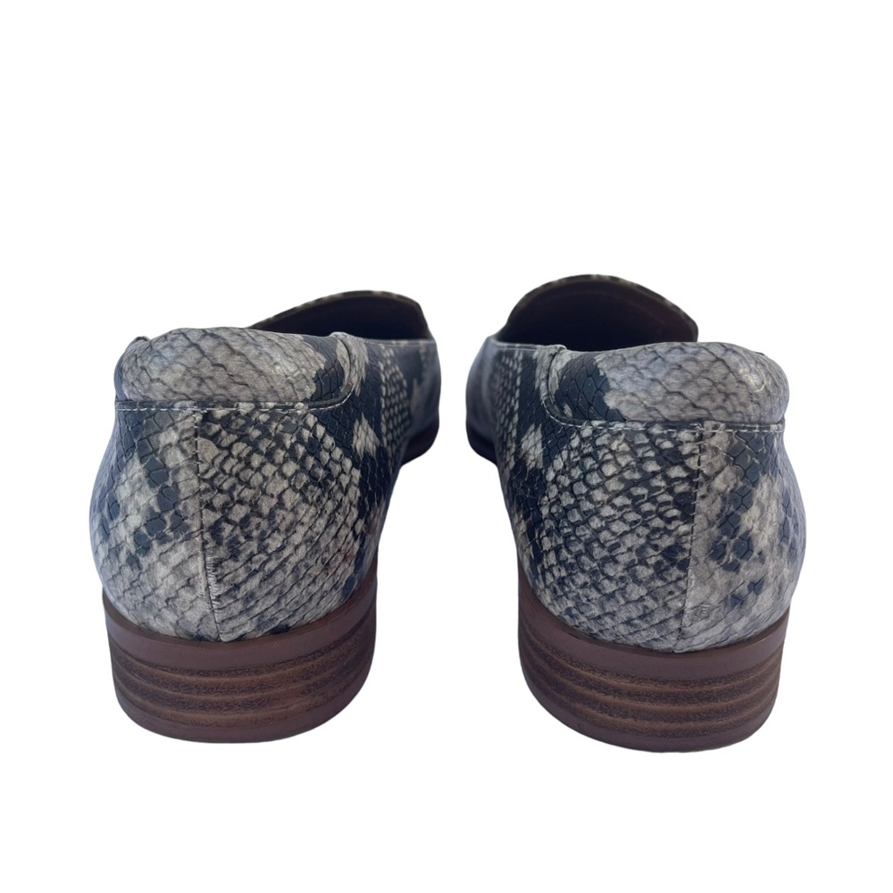 Franco Sarto Carlina Snake Print Loafers 8.5 - Picture 6 of 8